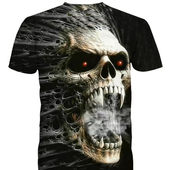 Other - Men’s skull crew neck shirt